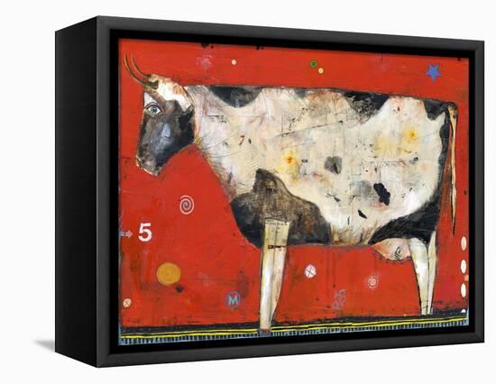 Red 5-Jill Mayberg-Framed Premier Image Canvas