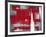 Red Abstract-Leigh Banks-Framed Art Print