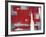 Red Abstract-Leigh Banks-Framed Giclee Print