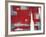 Red Abstract-Leigh Banks-Framed Giclee Print