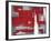 Red Abstract-Leigh Banks-Framed Giclee Print