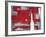 Red Abstract-Leigh Banks-Framed Giclee Print