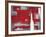 Red Abstract-Leigh Banks-Framed Giclee Print