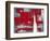 Red Abstract-Leigh Banks-Framed Premium Giclee Print