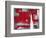 Red Abstract-Leigh Banks-Framed Art Print