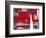 Red Abstract-Leigh Banks-Framed Art Print