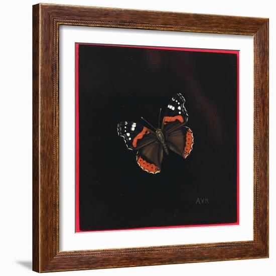 Red Admiral Butterfly, 2001-Amelia Kleiser-Framed Giclee Print