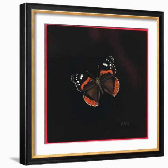 Red Admiral Butterfly, 2001-Amelia Kleiser-Framed Giclee Print