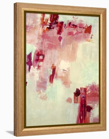 Red Algorithm I-Jill Martin-Framed Stretched Canvas