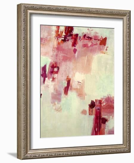 Red Algorithm I-Jill Martin-Framed Art Print