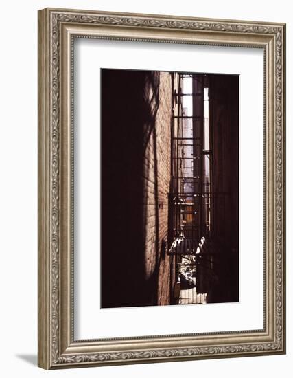 Red Alley-Evan Morris Cohen-Framed Photographic Print