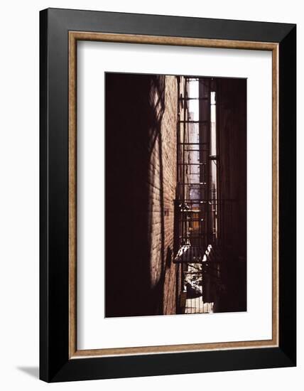 Red Alley-Evan Morris Cohen-Framed Photographic Print