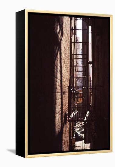 Red Alley-Evan Morris Cohen-Framed Premier Image Canvas