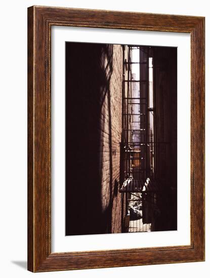 Red Alley-Evan Morris Cohen-Framed Photographic Print