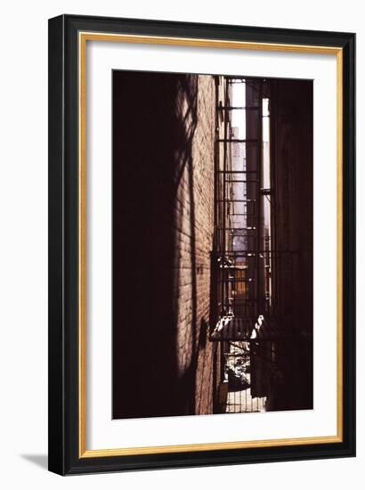 Red Alley-Evan Morris Cohen-Framed Photographic Print