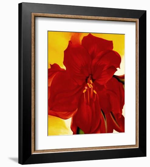 Red Amaryllis, 1937-Georgia O'Keeffe-Framed Art Print