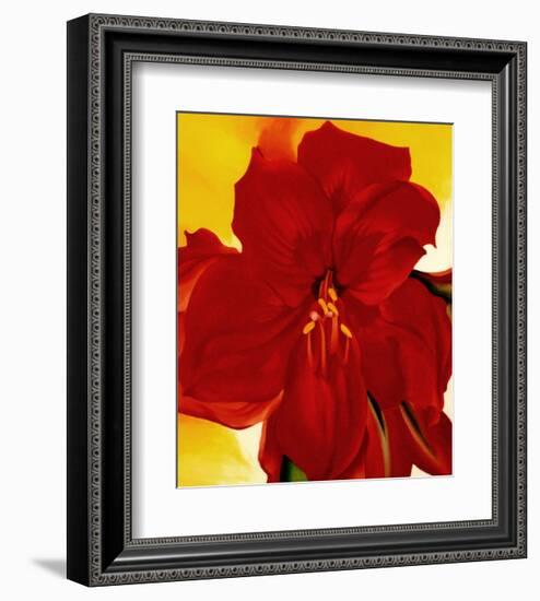 Red Amaryllis, 1937-Georgia O'Keeffe-Framed Art Print