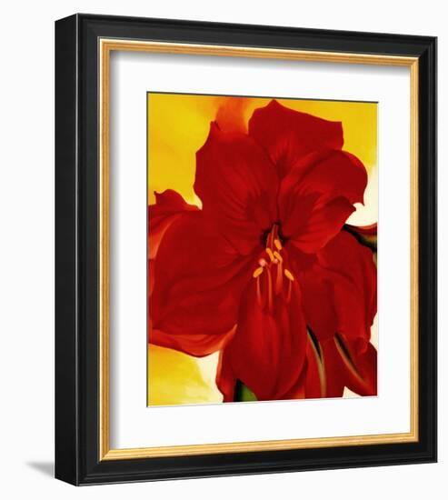 Red Amaryllis, 1937-Georgia O'Keeffe-Framed Art Print