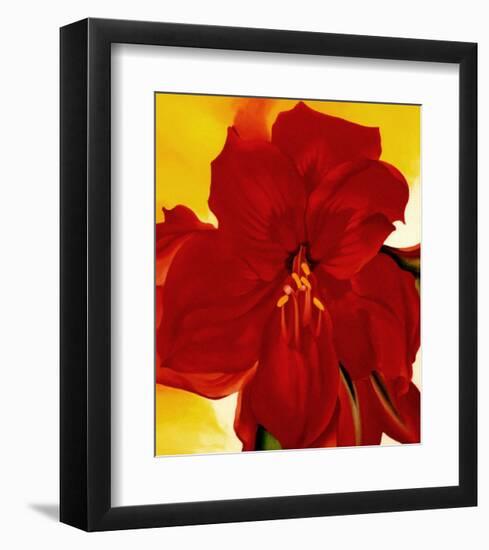 Red Amaryllis, 1937-Georgia O'Keeffe-Framed Art Print