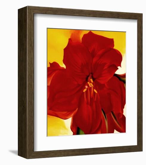 Red Amaryllis, 1937-Georgia O'Keeffe-Framed Art Print