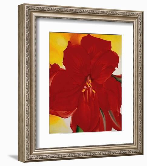 Red Amaryllis, 1937-Georgia O'Keeffe-Framed Art Print