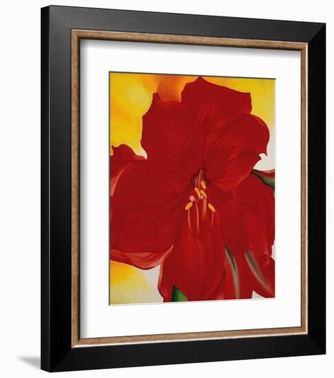 Red Amaryllis, 1937-Georgia O'Keeffe-Framed Art Print