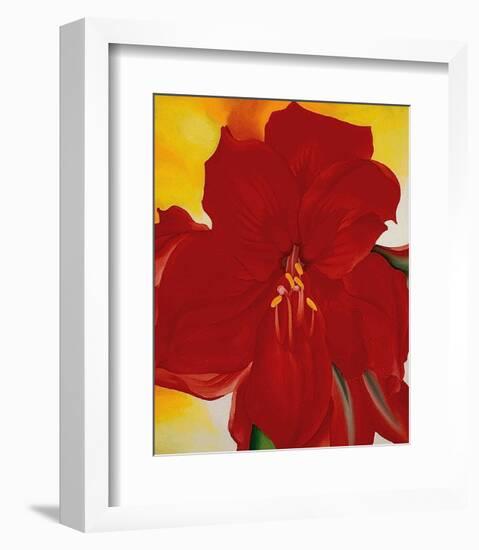 Red Amaryllis, 1937-Georgia O'Keeffe-Framed Art Print