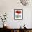 Red Amaryllis 2-Christopher Ryland-Framed Giclee Print displayed on a wall