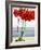 Red Amaryllis 2-Christopher Ryland-Framed Giclee Print