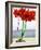 Red Amaryllis 2-Christopher Ryland-Framed Giclee Print