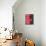 Red and Blue Abstract Composition I-Alma Levine-Mounted Art Print displayed on a wall