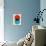 Red and Blue Circles-Eline Isaksen-Art Print displayed on a wall