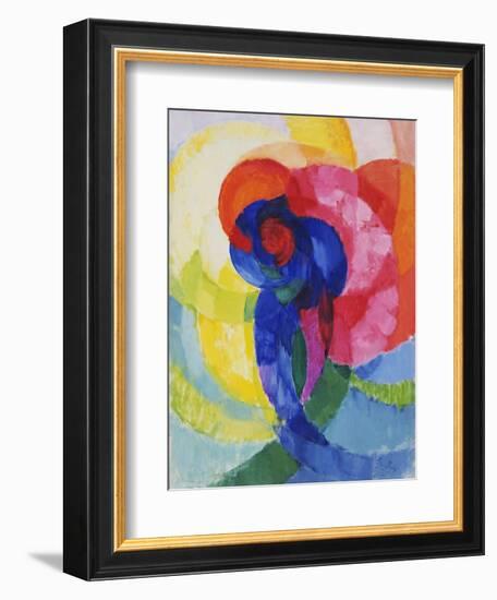 Red and Blue Disks-Frantisek Kupka-Framed Premium Giclee Print