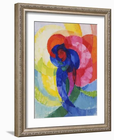 Red and Blue Disks-Frantisek Kupka-Framed Giclee Print