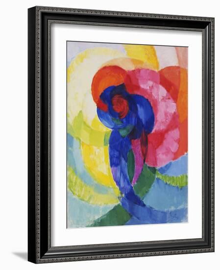 Red and Blue Disks-Frantisek Kupka-Framed Giclee Print