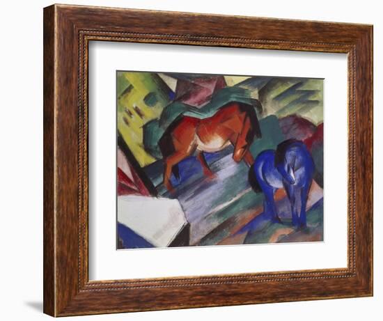 Red and Blue Horse, 1912-Franz Marc-Framed Giclee Print