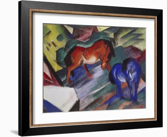 Red and Blue Horse, 1912-Franz Marc-Framed Giclee Print