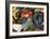 Red and Blue Horses-Franz Marc-Framed Art Print