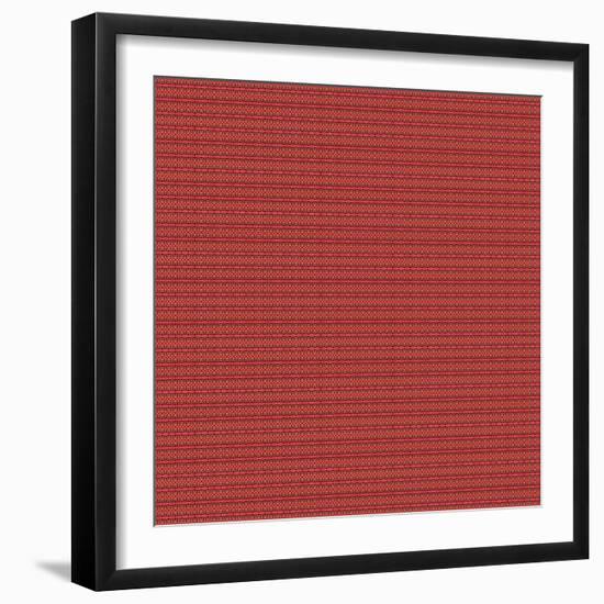 Red and Gold-Deanna Tolliver-Framed Giclee Print