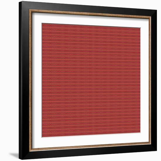 Red and Gold-Deanna Tolliver-Framed Giclee Print