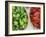 Red and Green Shishito Peppers-Andrea Sperling-Framed Photographic Print