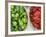 Red and Green Shishito Peppers-Andrea Sperling-Framed Photographic Print