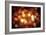 Red and Orange Lights-null-Framed Photo