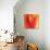 Red and Orange Swirling Abstract, c.2008-Pier Mahieu-Premium Giclee Print displayed on a wall