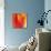 Red and Orange Swirling Abstract, c.2008-Pier Mahieu-Mounted Premium Giclee Print displayed on a wall