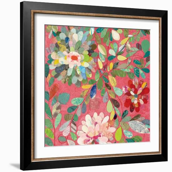 Red and Pink Dahlia III-Candra Boggs-Framed Premium Giclee Print