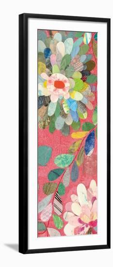 Red and Pink Dahlia V-Candra Boggs-Framed Art Print