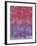 Red and Purple Abstract Painting-Tom Quartermaine-Framed Giclee Print