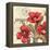 Red and White I-Pamela Gladding-Framed Stretched Canvas