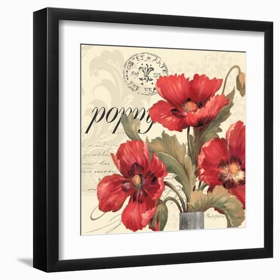 Red and White I-Pamela Gladding-Framed Art Print